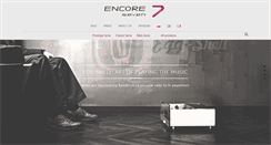 Desktop Screenshot of encore7.com