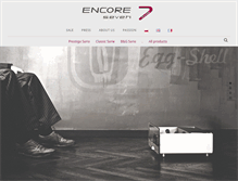 Tablet Screenshot of encore7.com